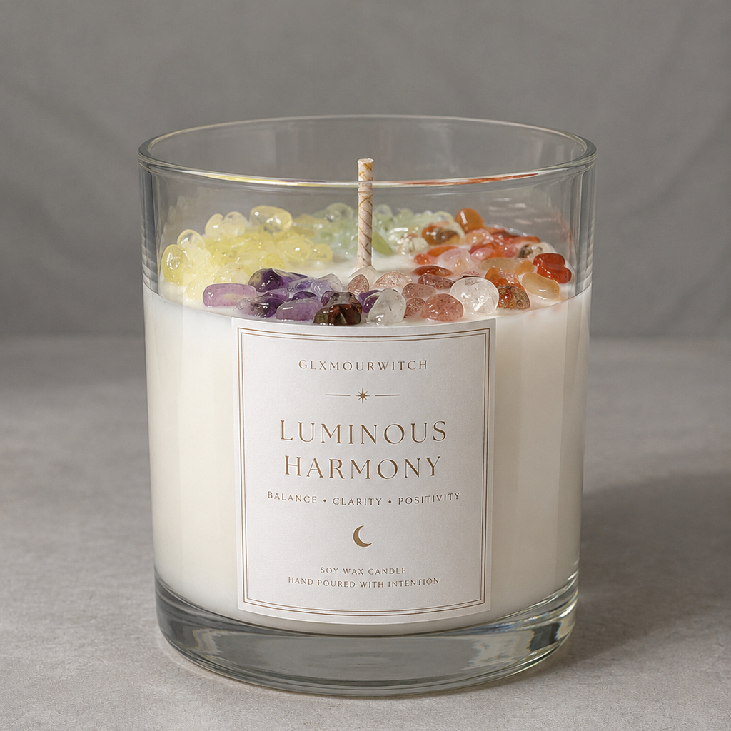 Luminous Harmony Handmade Candle