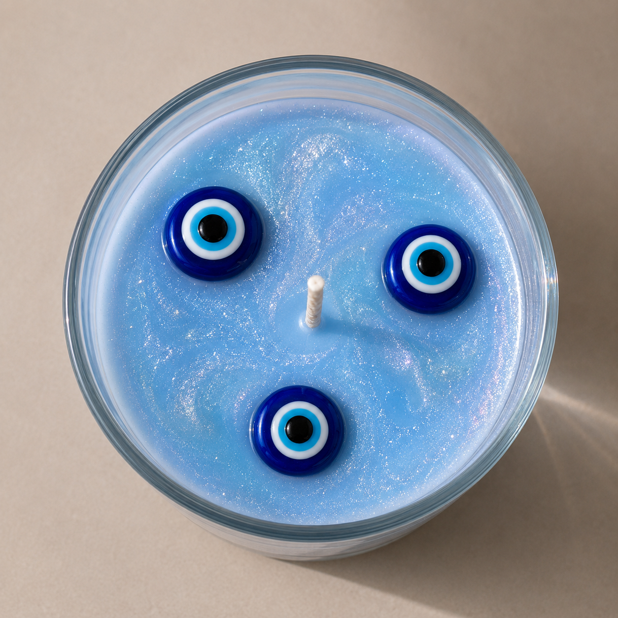 Evil Eye Handmade Candle